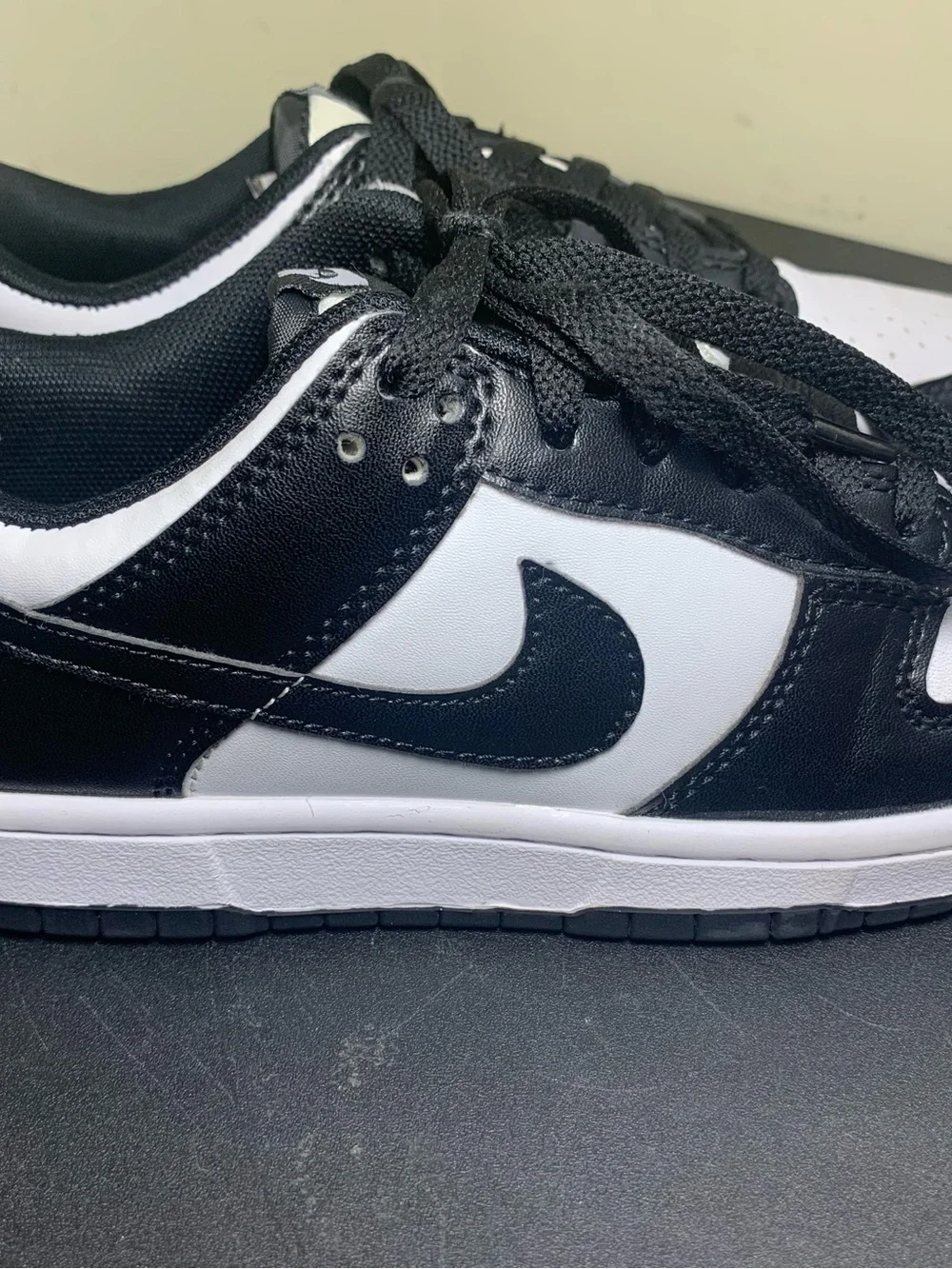 Nike Dunk Low Panda Sneakers (Size 7 US) Good Condition